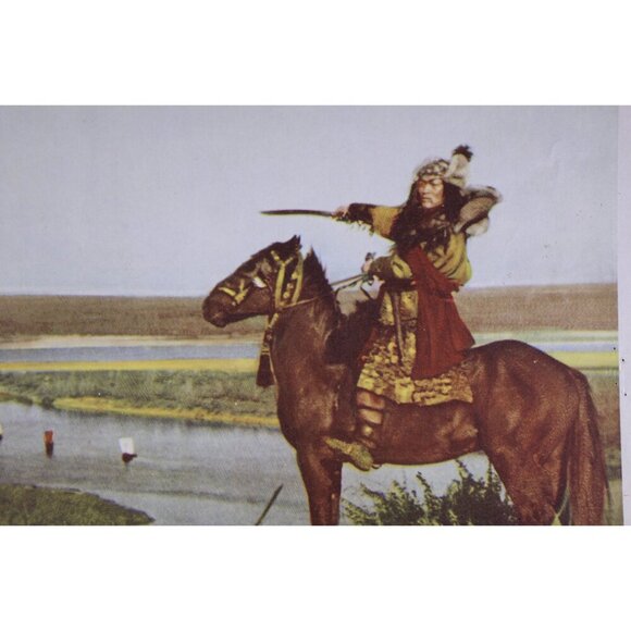 1960 Sword and the Dragon 11x14" ORIGINAL Lobby Card Joseph Harris Vitamotion - Picture 2 of 9